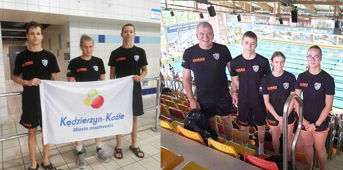 Pływacy MMKS-u Kędzierzyn-Koźle startowali w mistrzostwach Polski 