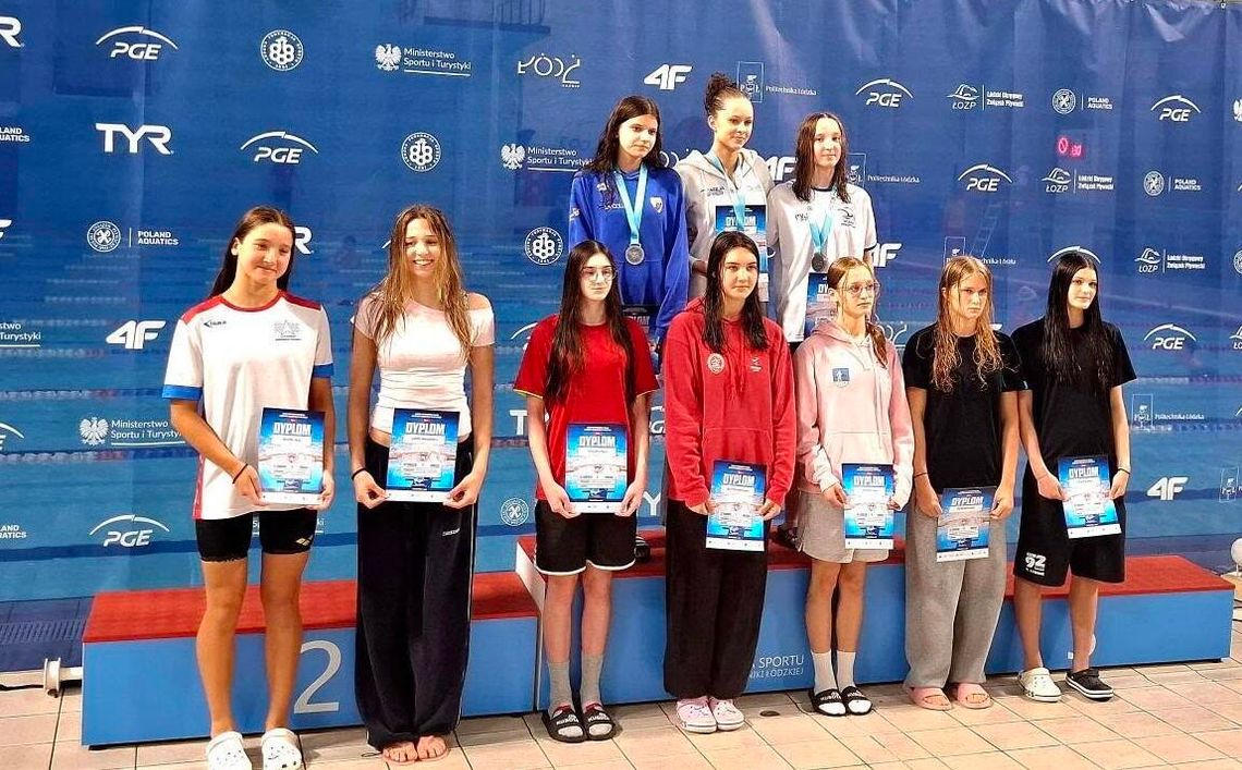 Pływacy z Kędzierzyna-Koźla z medalami mistrzostw Polski. ZDJĘCIA Pływacy z Kędzierzyna-Koźla z medalami mistrzostw Polski. ZDJĘCIA