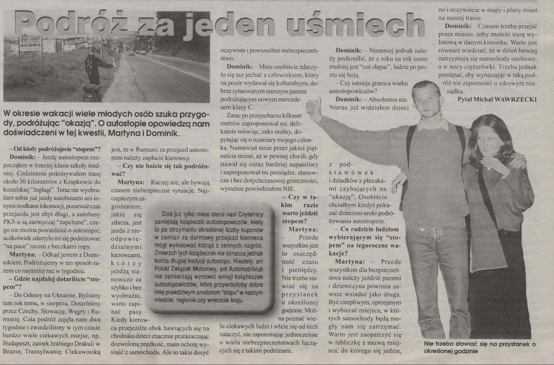 Podróż za jeden uśmiech