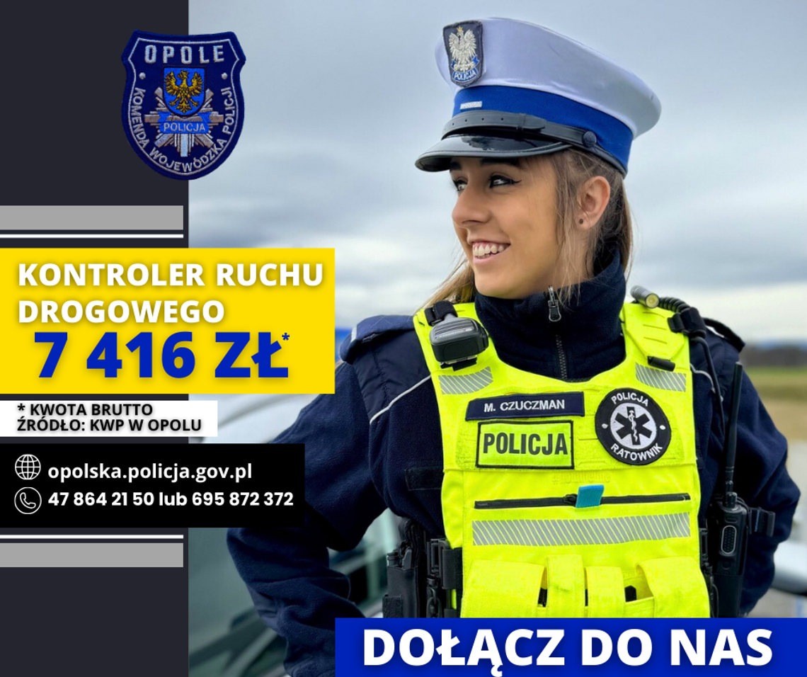 Podwyżki w policji. Tyle zarobisz jeśli zdecydujesz się na służbę