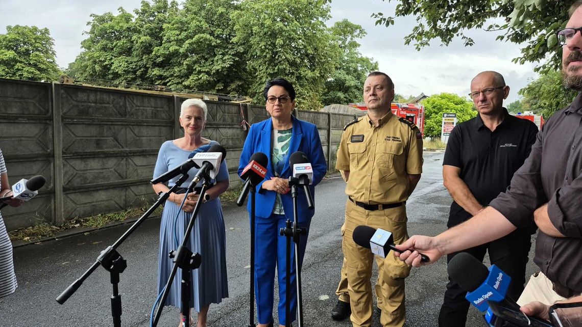 Podziękowali wszystkim służbom ratowniczym narażającym własne życie