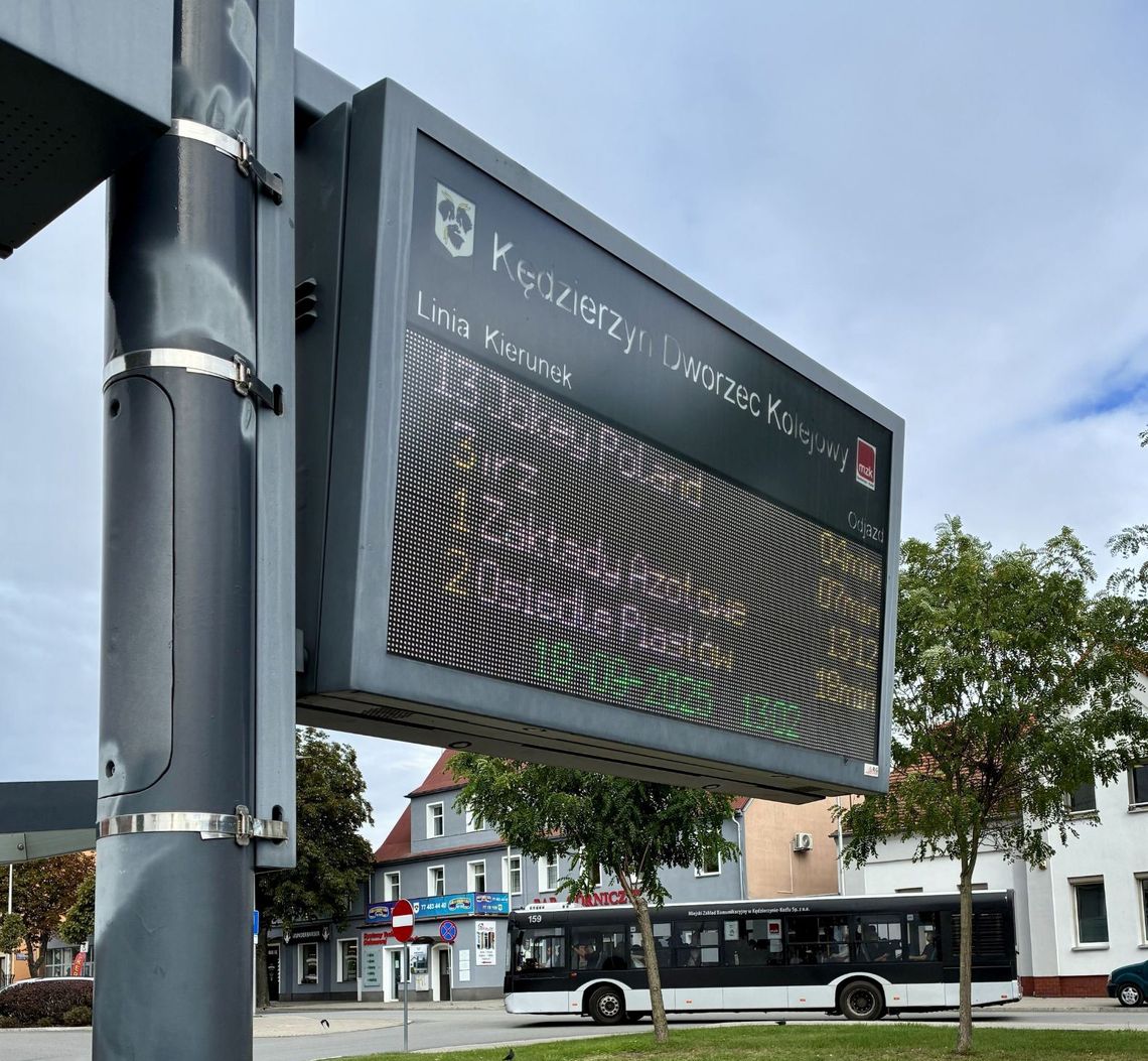Pojawią się nowe tablice elektroniczne na przystankach MZK. Sprawdź gdzie