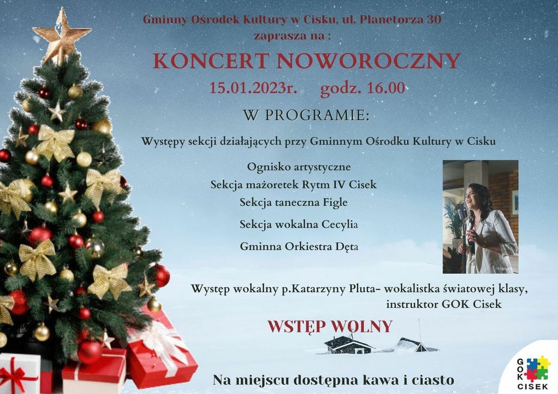 Pokażą się z najlepszej strony. Koncert noworoczny z miejscowymi talentami