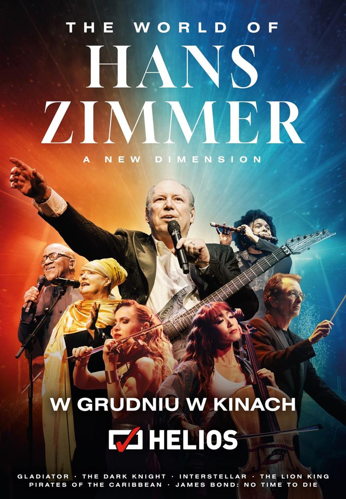Pokazy koncertu "The World of Hans Zimmer" w kinie Helios Pokazy koncertu "The World of Hans Zimmer" w kinie Helios