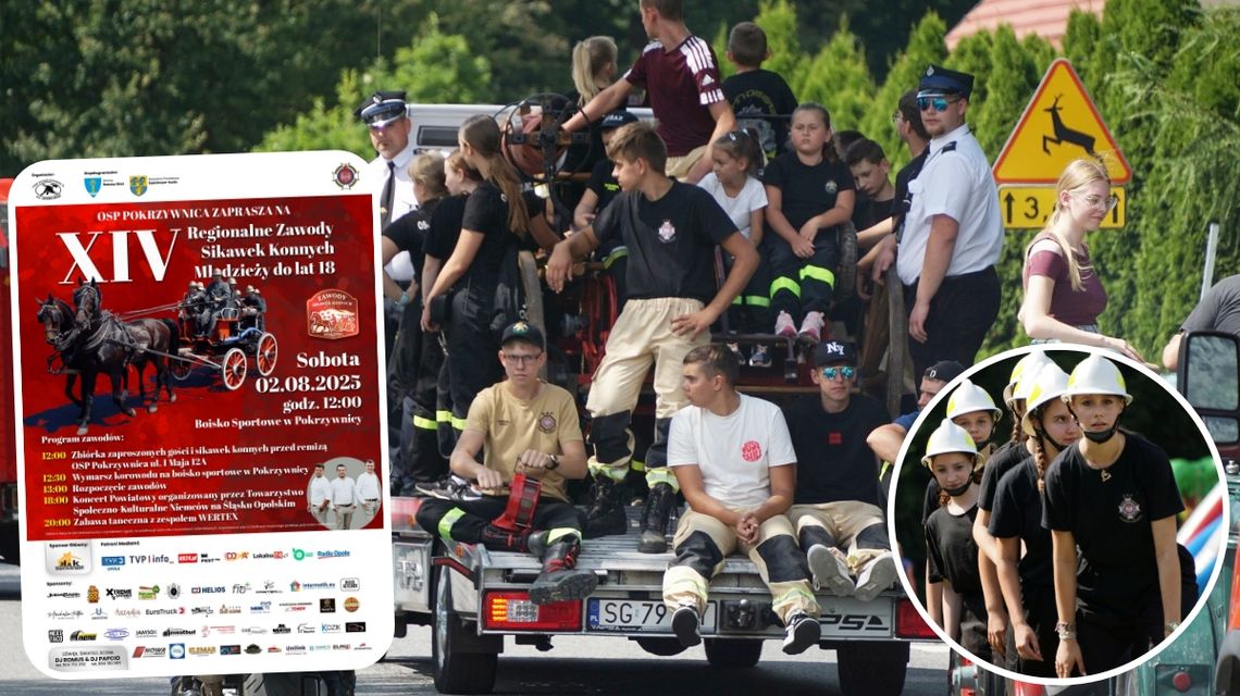 Pokrzywnica znów stanie w ogniu emocji. Przed nami XIV Regionalne Zawody Sikawek Konnych Młodzieży