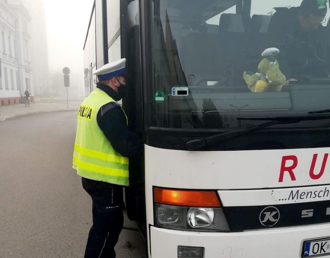 Policja kontrolować będzie autokary wiozące dzieci na zimowy wypoczynek