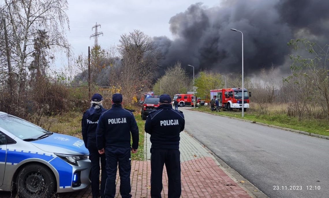 Policja ustala przyczyny pożaru w Koźlu Porcie. Kluczowa będzie opinia biegłego