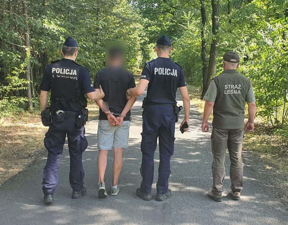 Zatrzymany podpalacz to 28-letni mieszkaniec Kędzierzyna-Koźla