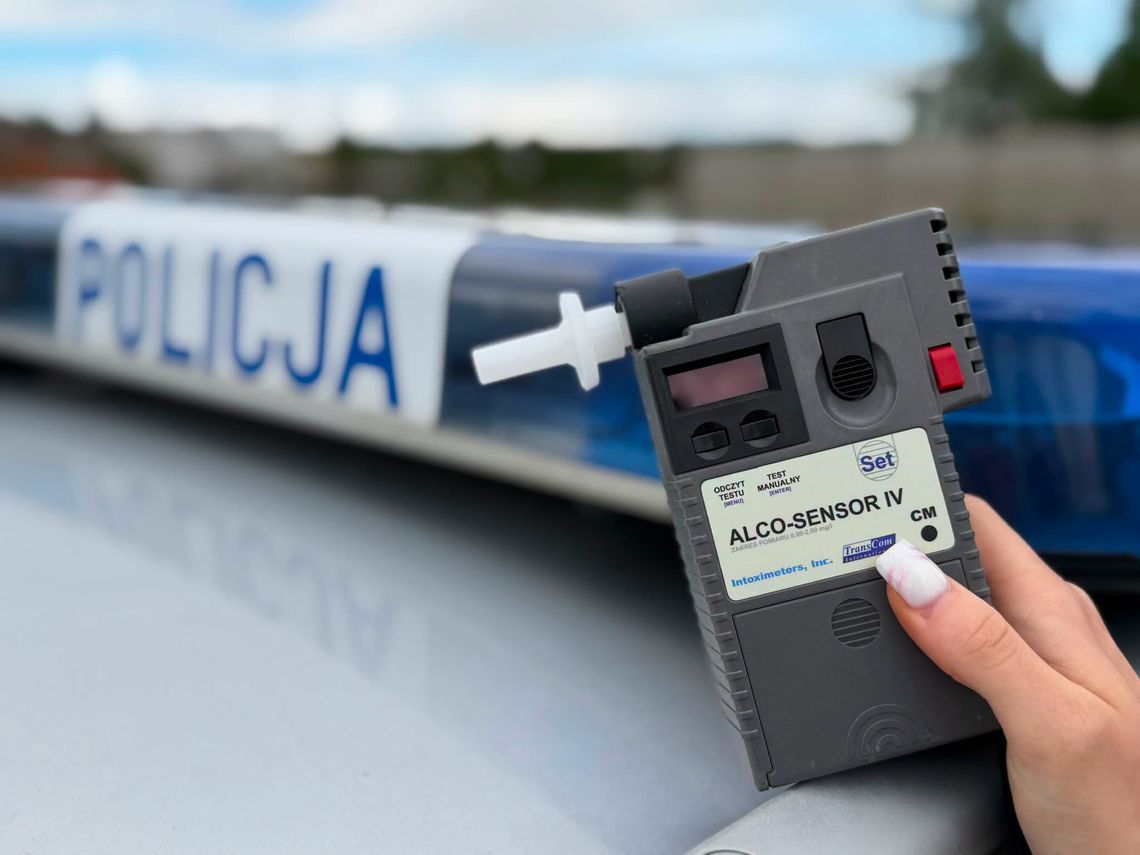 Policja zatrzymała trzech nietrzeźwych kierowców. Rekordzista miał ponad 1,5 promila alkoholu
