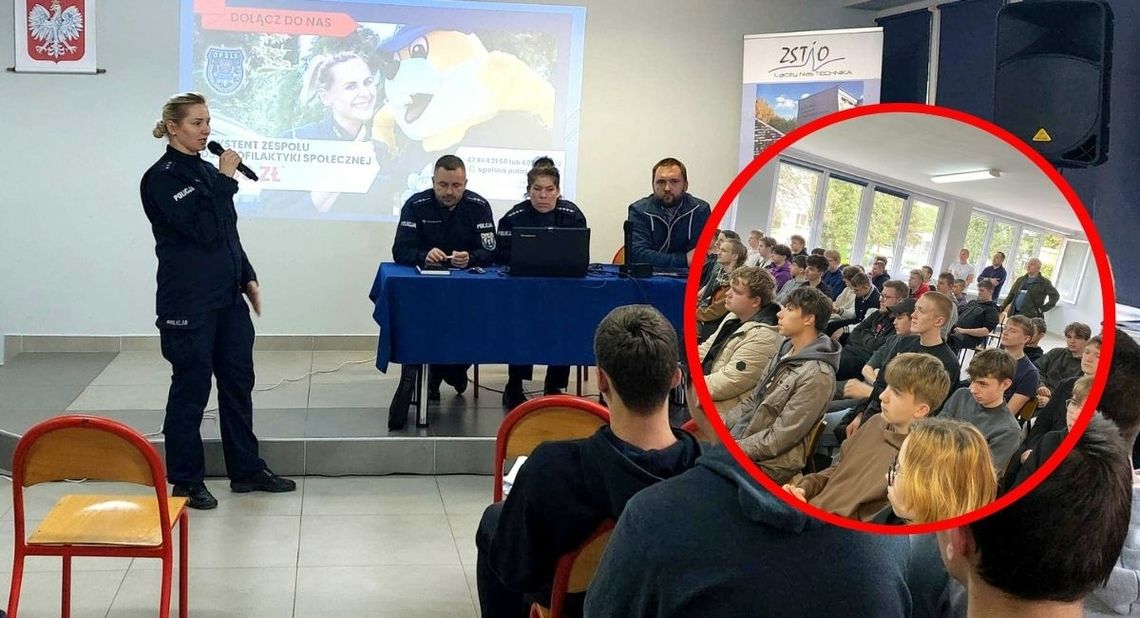 Policjanci zorganizowali dla uczniów debatę o cyberprzemocy. ZDJĘCIA