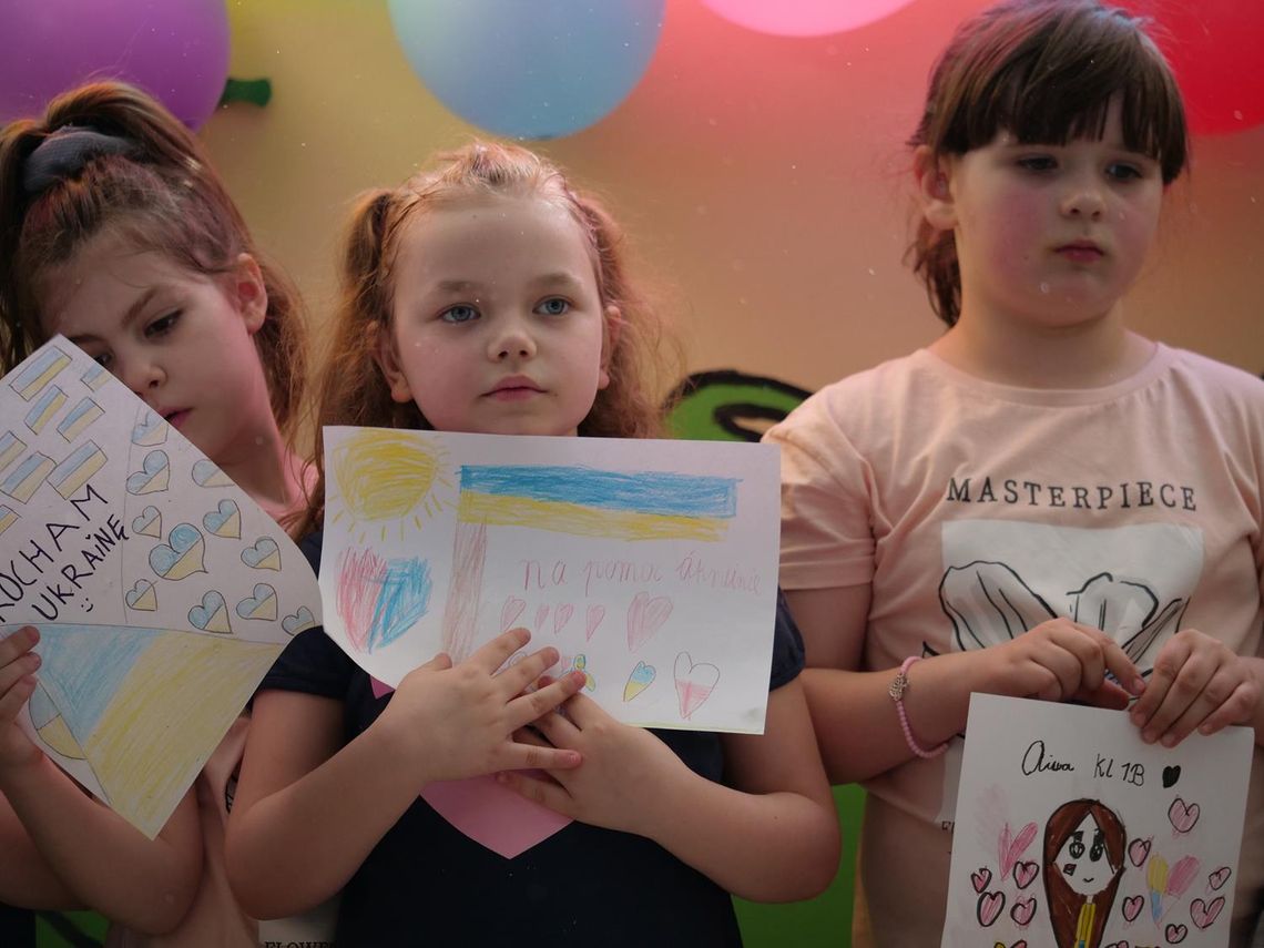 Polskie i ukraińskie dzieci znalazły wspólny język podczas zabawy