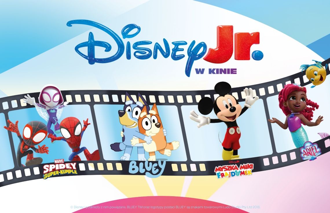 Poranek filmowy w Heliosie. Seans bajek z serii Disney Junior