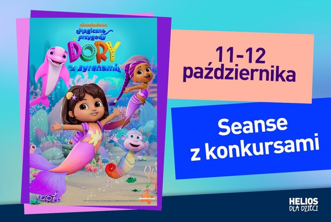 Poranek w Heliosie. Seanse bajek "Magiczne przygody Dory z syrenami"