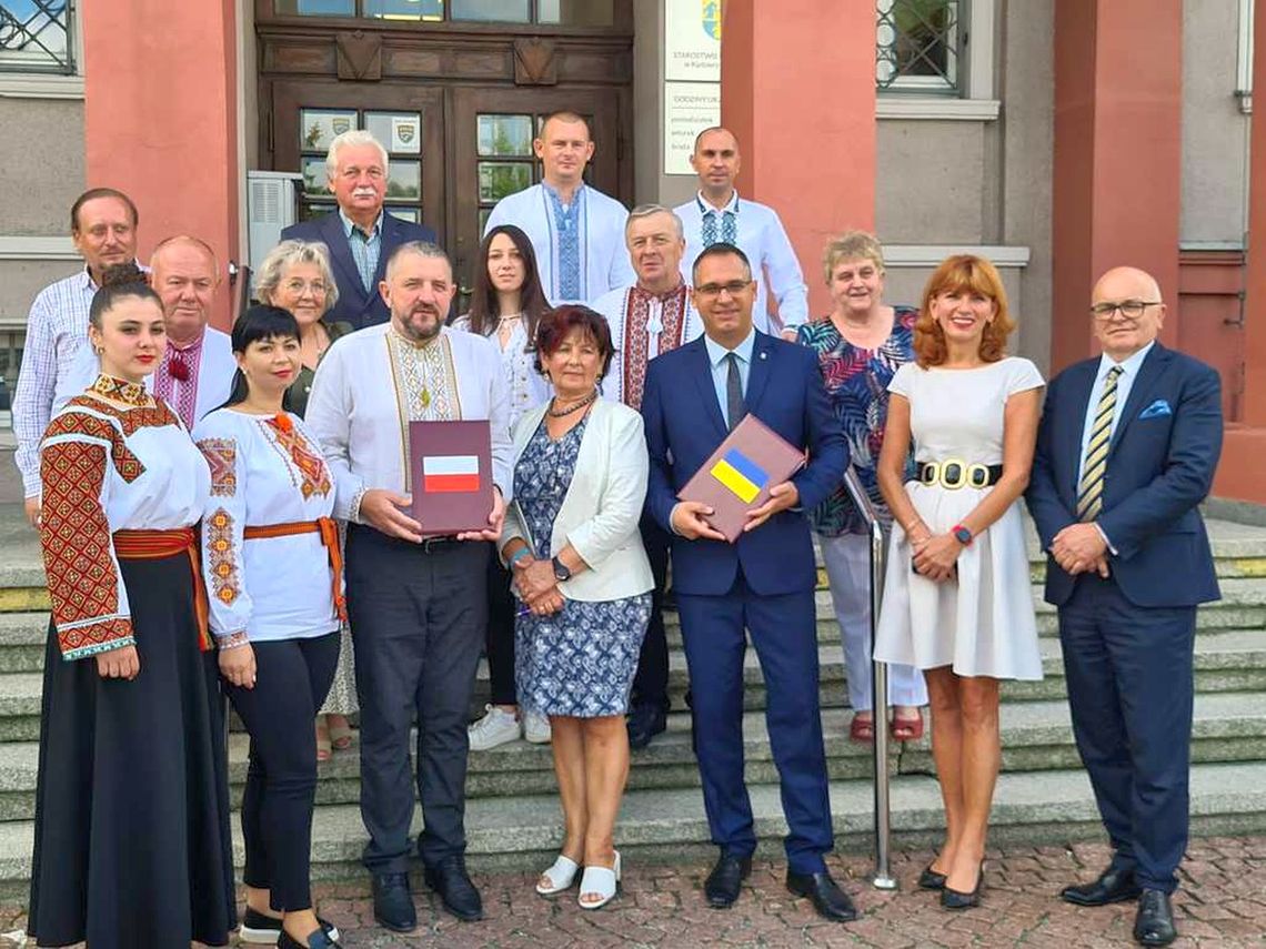 Powiat kędzierzyńsko-kozielski podpisał umowę z powiatem wyżnickim w Ukrainie