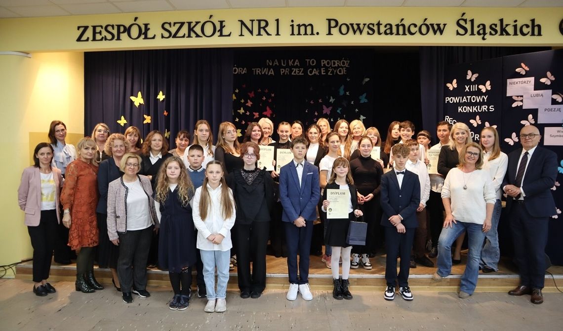 Powiatowy konkurs recytatorski i poezja Wisławy Szymborskiej