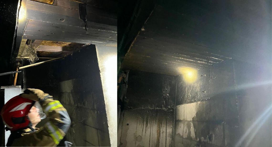 Pożar altanki na ROD „Tęcza” przy ul. Kozielskiej. Szybka akcja strażaków