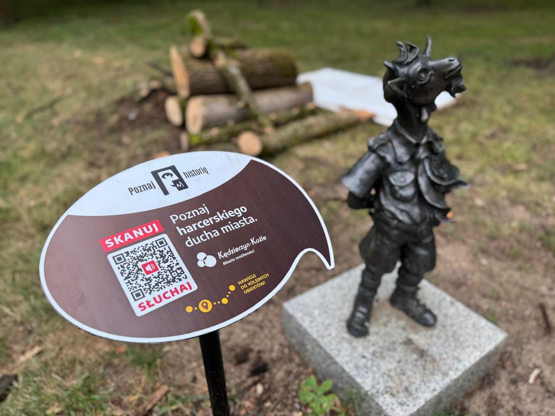 Poznaj "Szlak Koziołków" na nowo z kodem QR Poznaj "Szlak Koziołków" na nowo z kodem QR