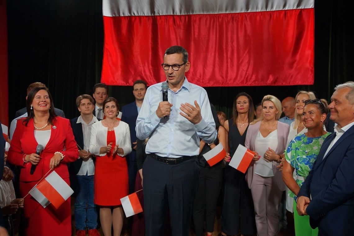 Premier Mateusz Morawiecki z wizytą w Kędzierzynie-Koźlu. ZDJĘCIA i WIDEO