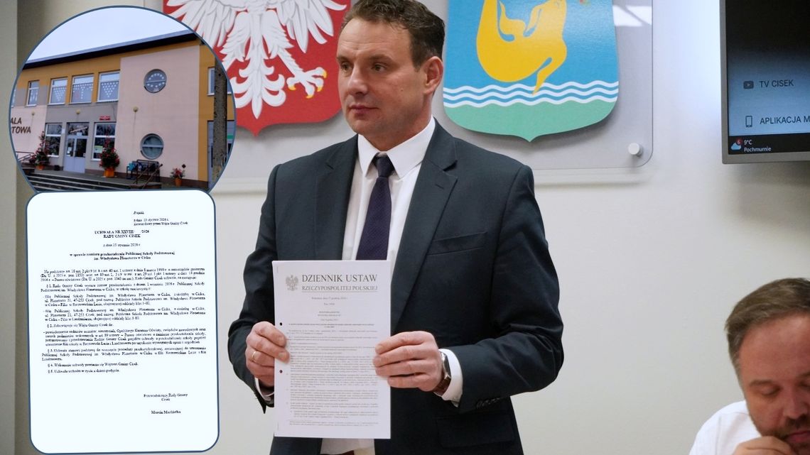 Proces zmierzający do reorganizacji sieci szkół w gminie Cisek nabiera tempa