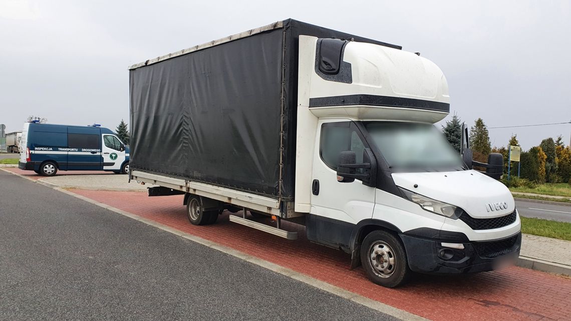 Przekroczył ładowność o 986 procent - blisko 10 razy! Przekroczył ładowność o 986 procent - blisko 10 razy!