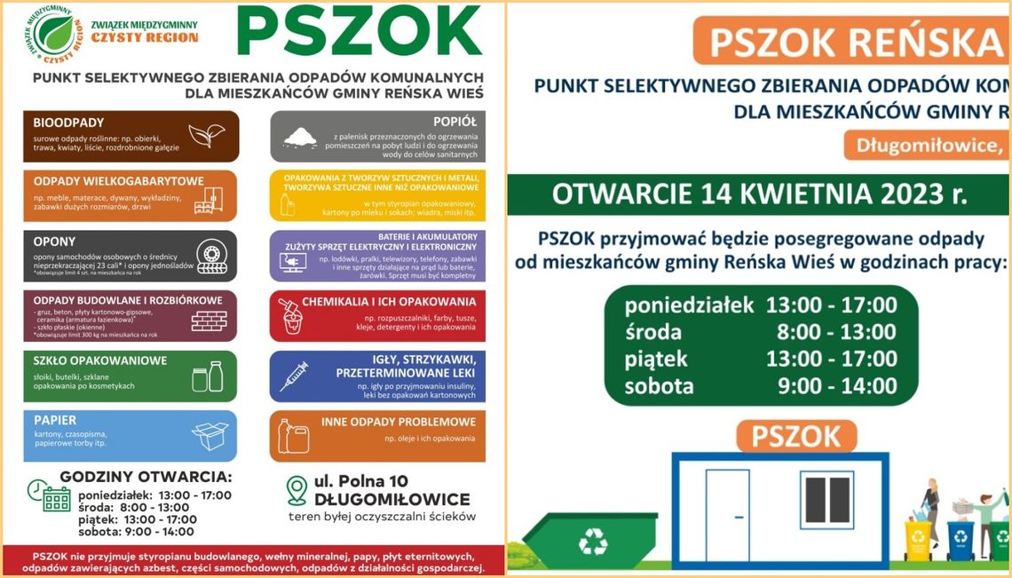 PSZOK w Długomiłowicach od A do Z. Otwarcie już 14 kwietnia