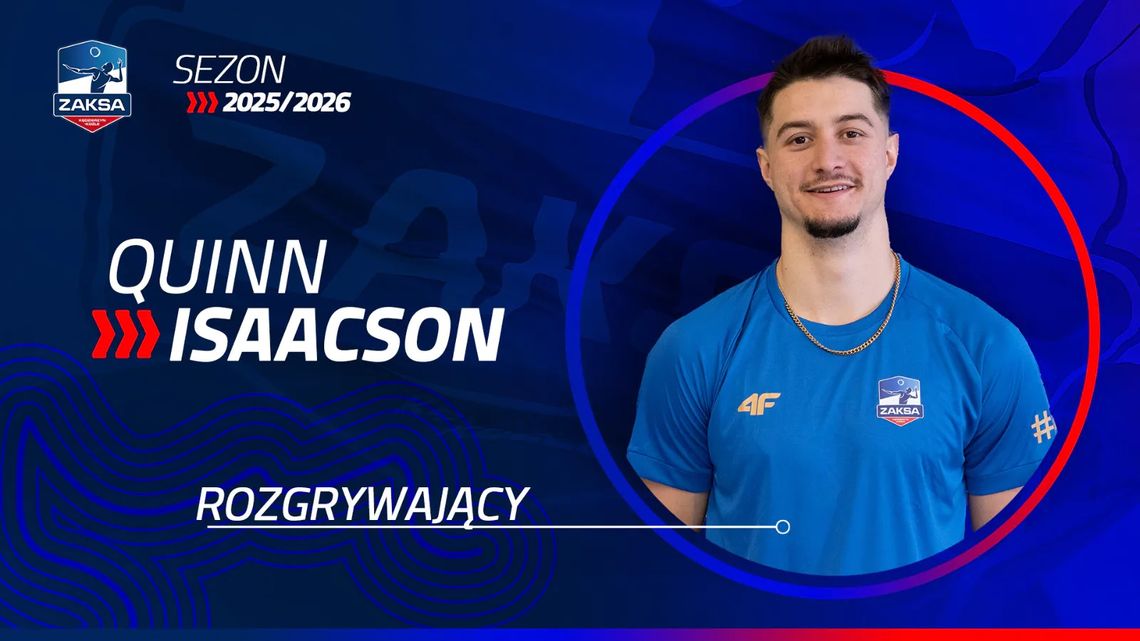 Quinn Isaacson nowym rozgrywającym ZAKSY Kędzierzyn-Koźle!
