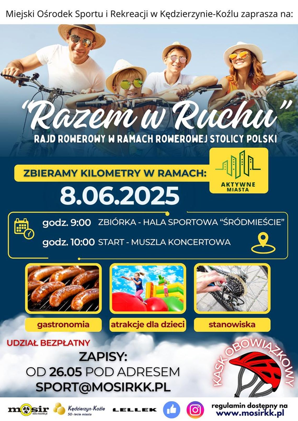 Raj rodzinny "Razem w ruchu" w ramach Rowerowej Stolicy Polski