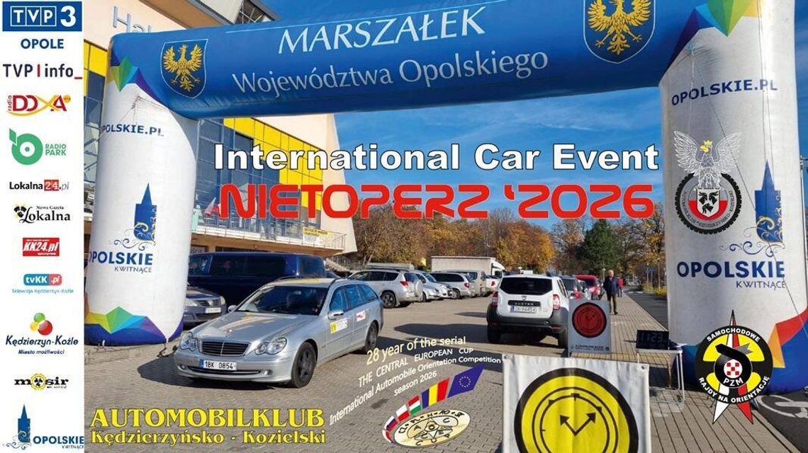 Rajd „Nietoperz 2026” w Kędzierzynie-Koźlu. Przed nami międzynarodowe emocje motoryzacyjne! Rajd „Nietoperz 2026” w Kędzierzynie-Koźlu. Przed nami międzynarodowe emocje motoryzacyjne!