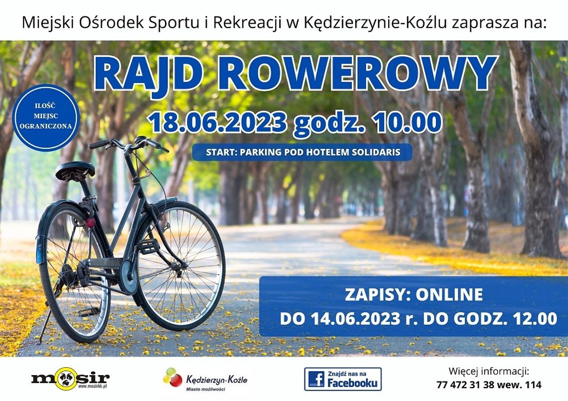 Rajd rodzinny w ramach rywalizacji o Rowerową Stolicę Polski Rajd rodzinny w ramach rywalizacji o Rowerową Stolicę Polski