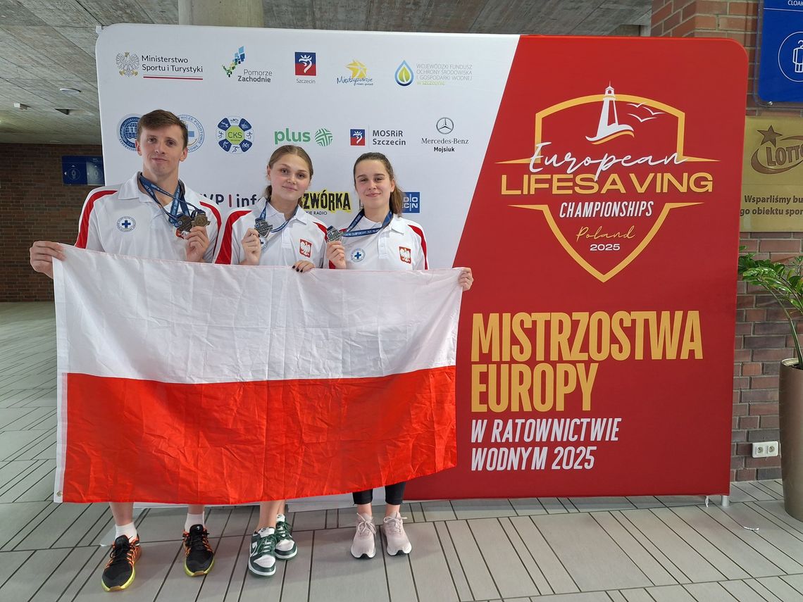 Ratownicy z MUKS WOPR Kędzierzyn-Koźle z medalami na mistrzostwach Europy