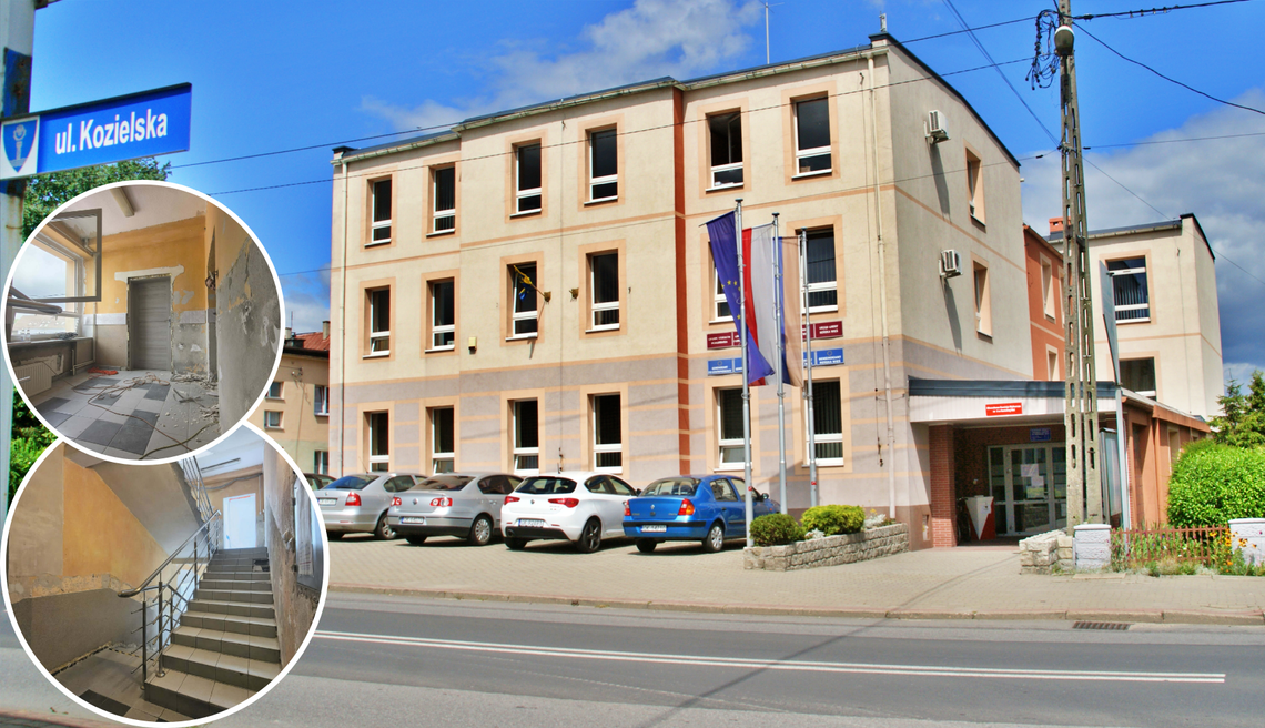 Remont Urzędu Gminy Reńska Wieś wchodzi w newralgiczny etap. ZDJĘCIA Remont Urzędu Gminy Reńska Wieś wchodzi w newralgiczny etap. ZDJĘCIA