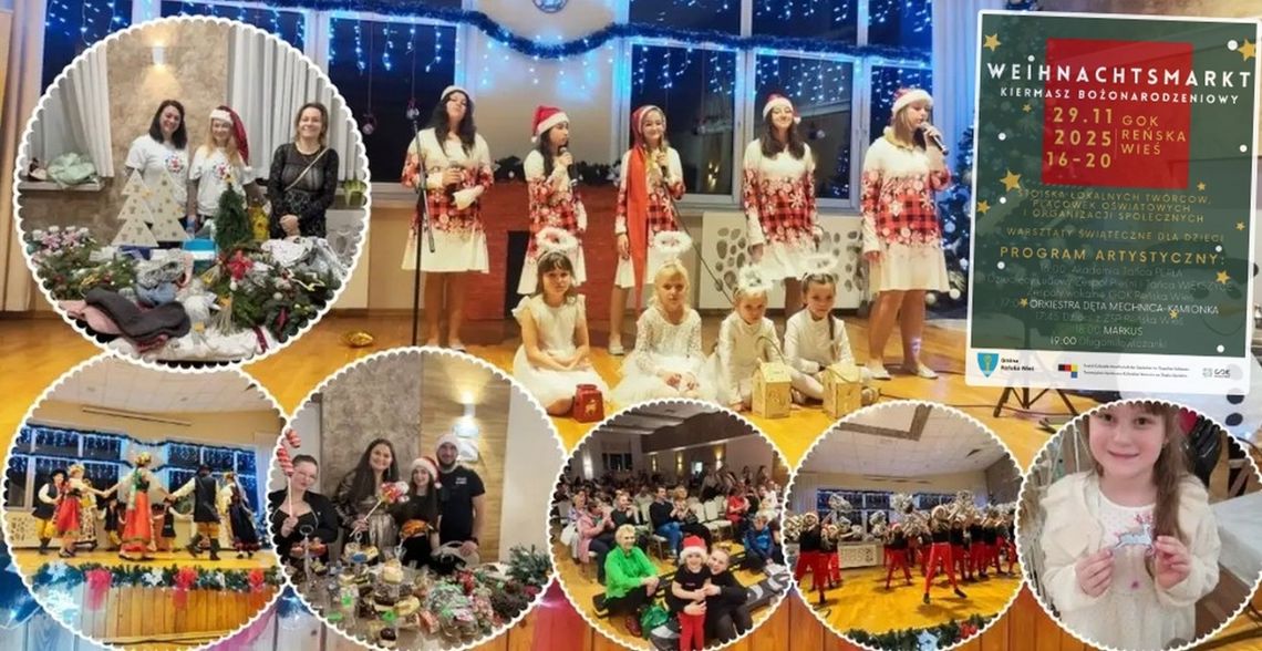 Reńska Wieś zaprasza na Weihnachtsmarkt Reńska Wieś zaprasza na Weihnachtsmarkt