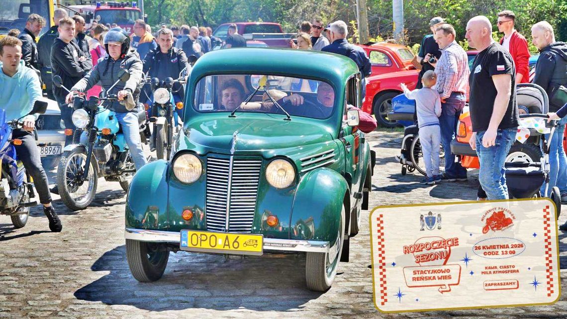 Rozpoczęcie sezonu miłośników pojazdów zabytkowych