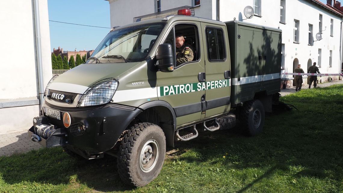 Saperzy interweniowali w Koźlu Porcie, gdzie znaleziono niewybuch