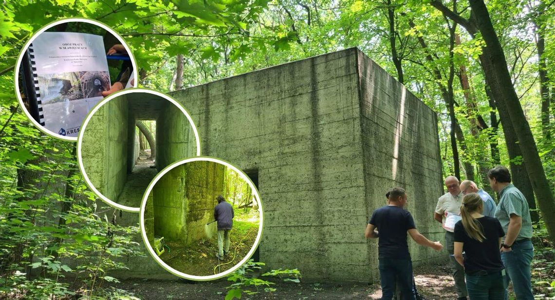 Schron w Sławięcicach odzyskuje pamięć - gmina ratuje ważne miejsce historyczne