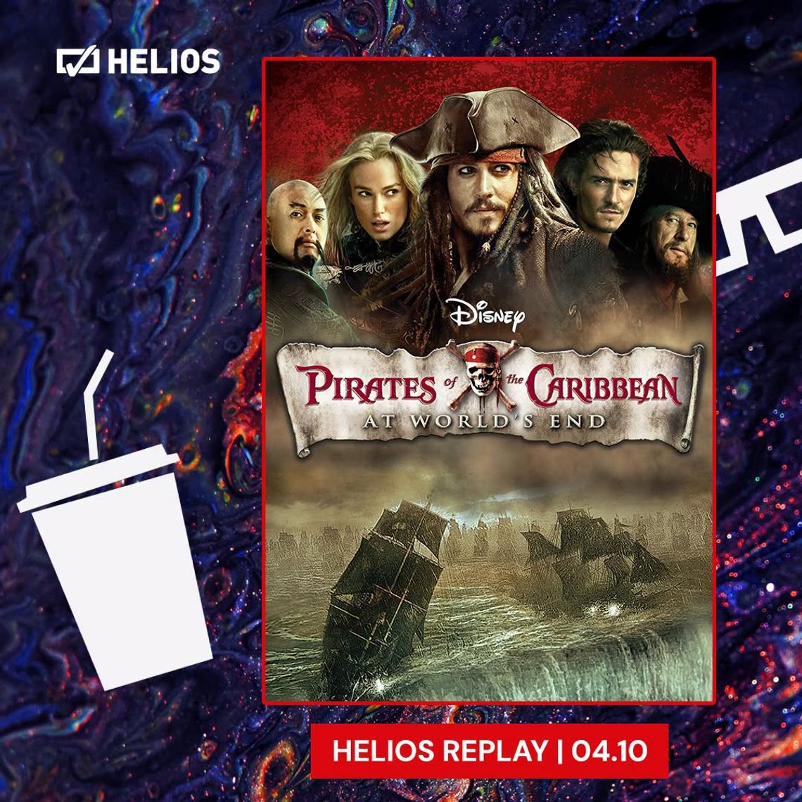 Seans specjalny "Piraci z Karaibów: Na krańcu świata" w Helios RePlay