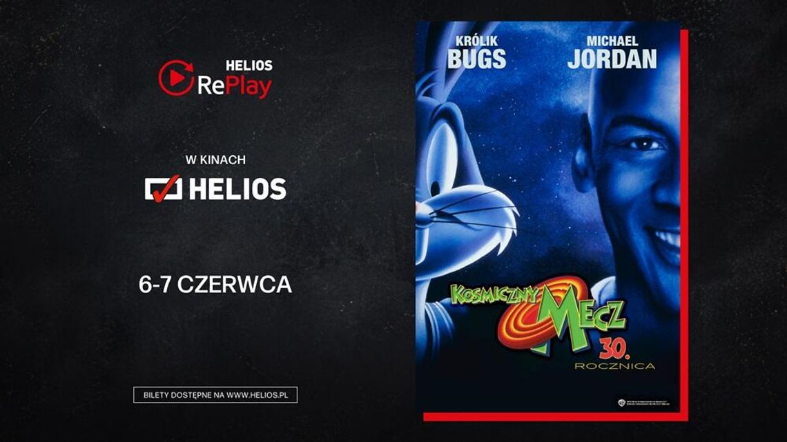 Seanse specjalne filmu "Kosmiczny mecz" w Helios RePlay