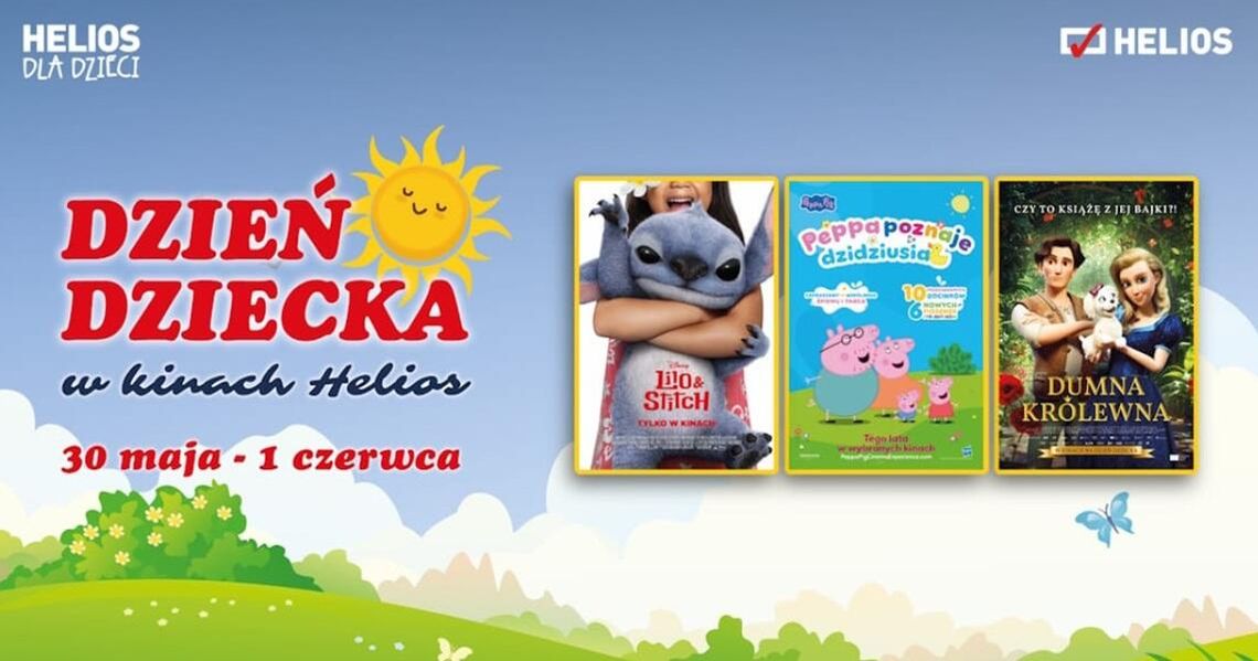 Seanse z konkursami na Dzień Dziecka w kędzierzyńskim Heliosie