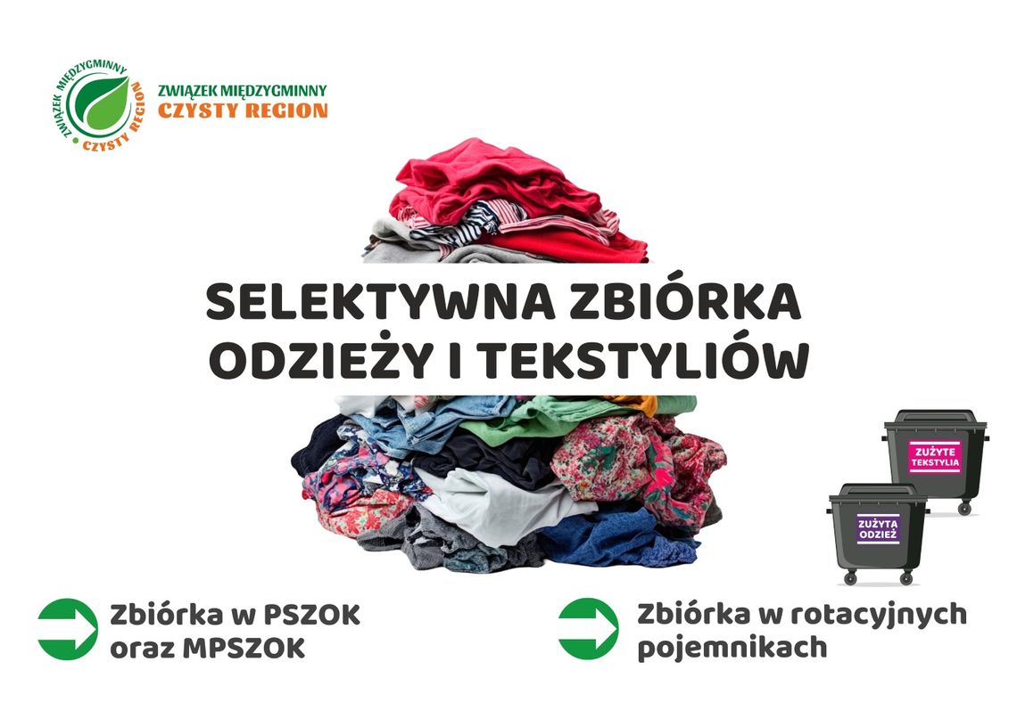 SEGREGACJA ODZIEŻY I TEKSTYLIÓW. WSZYSTKO, CO WARTO WIEDZIEĆ O NOWYM OBOWIĄZKU