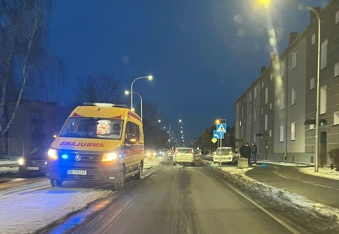 Senior potrącił 26-letnią kobietę na przejściu dla pieszych