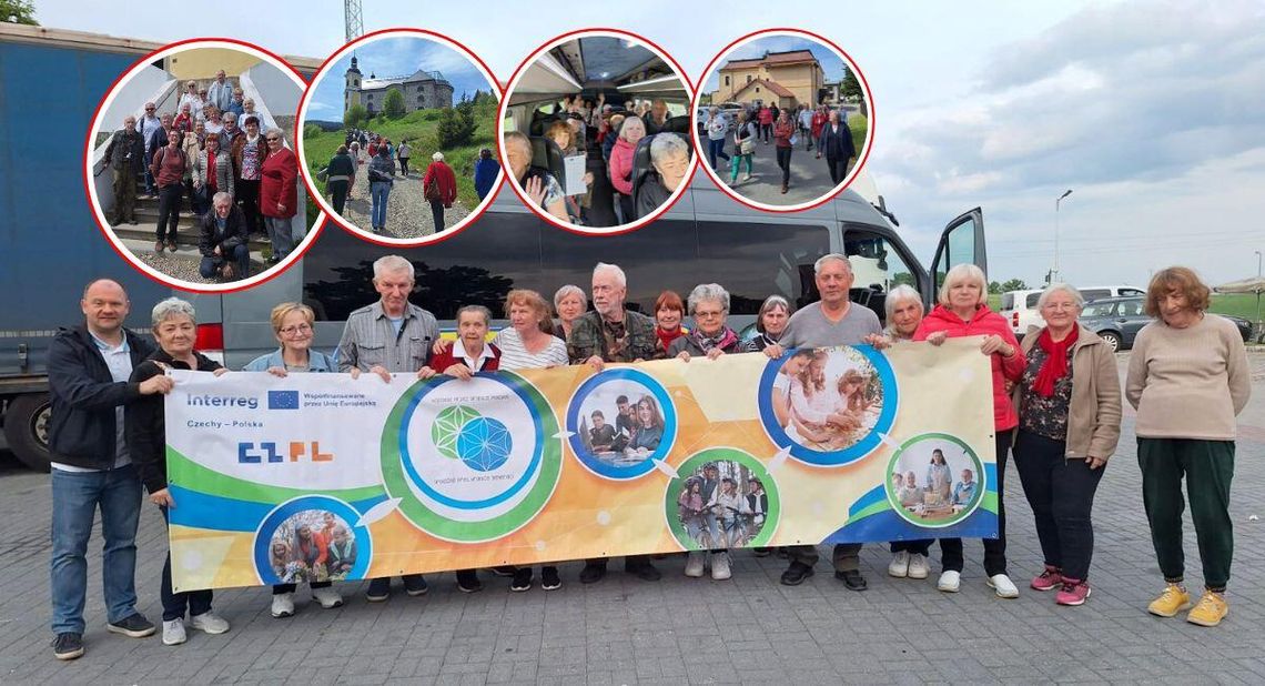Seniorzy z Kędzierzyna-Koźla pojechali do Czech w ramach projektu "Wspólnie przez granice pokoleń"