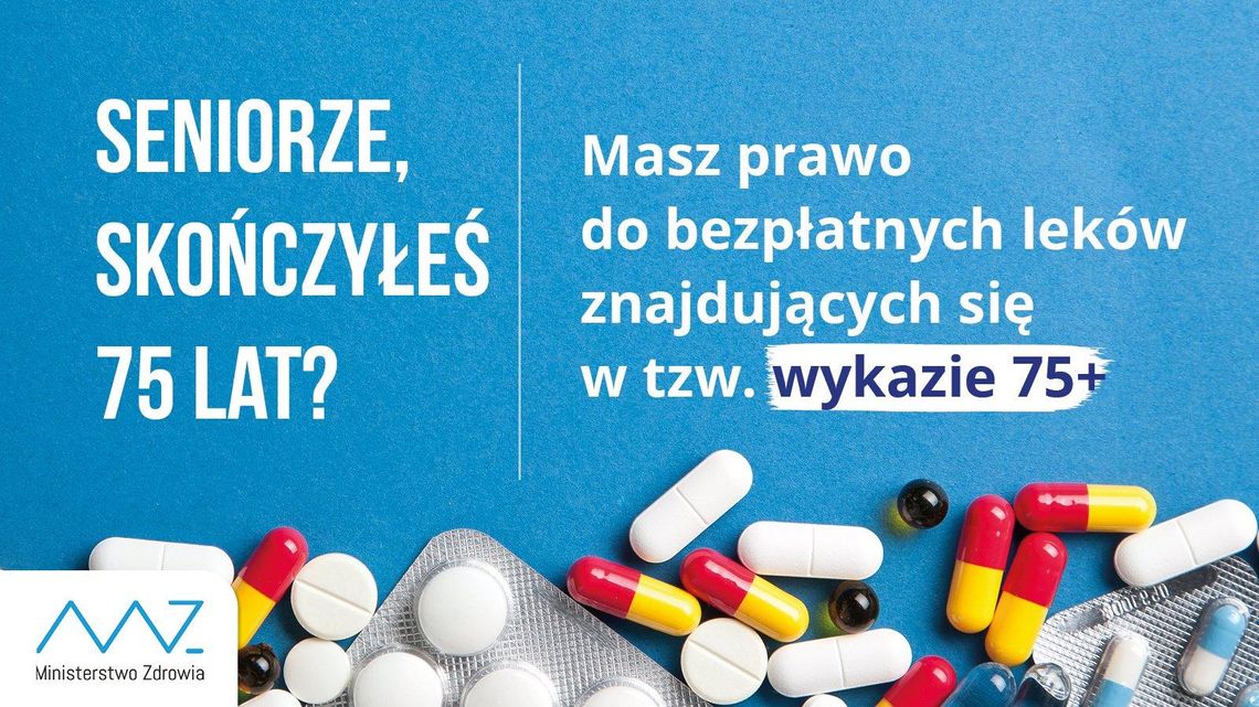 Seniorzy powinni ją znać. To lista 2047 leków, które mogą otrzymać za darmo