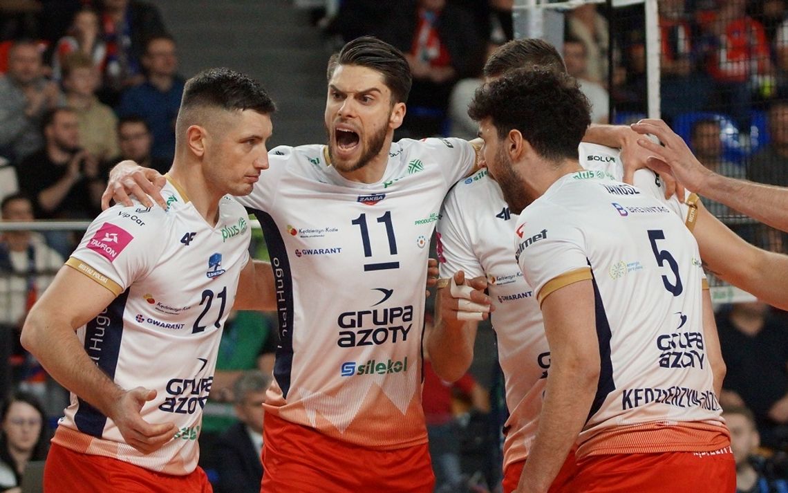 Siatkarze Grupy Azoty ZAKSA wygrali w Bielsku-Białej