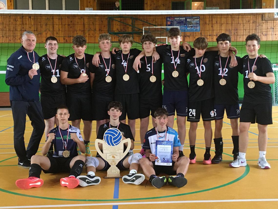 Siatkarze z Kędzierzyna-Koźla wywalczyli brązowe medale