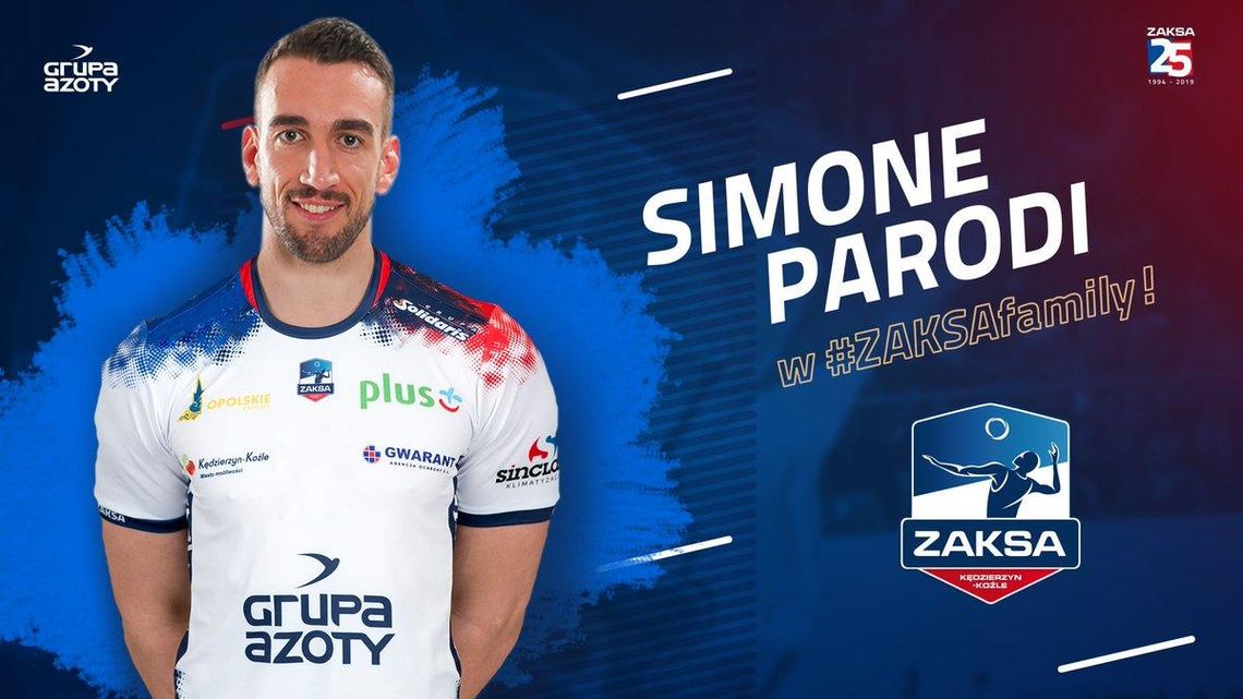 Simone Parodi został zawodnikiem mistrzów Polski z ZAKSY