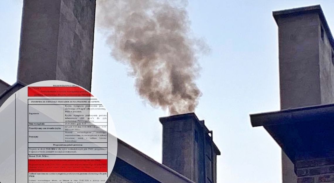 Smog nad regionem. Służby ostrzegają