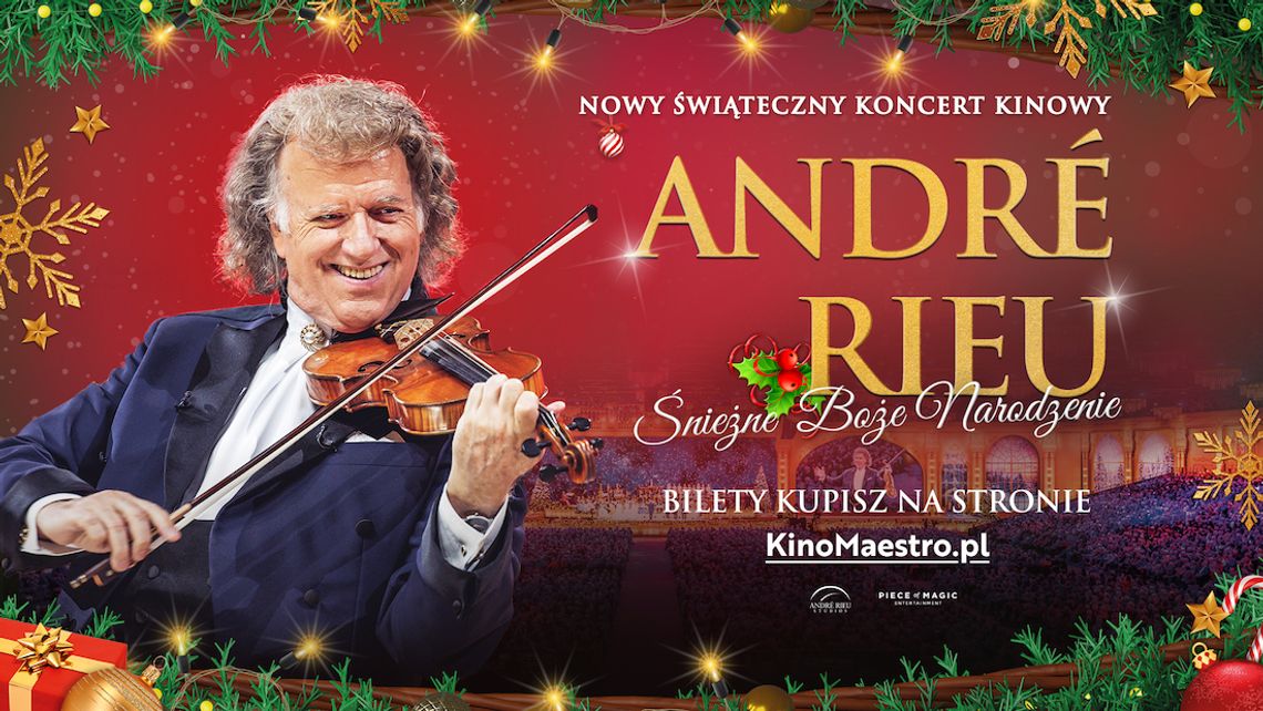 Śnieżne Boże Narodzenie z Andre Rieu w kinie Helios