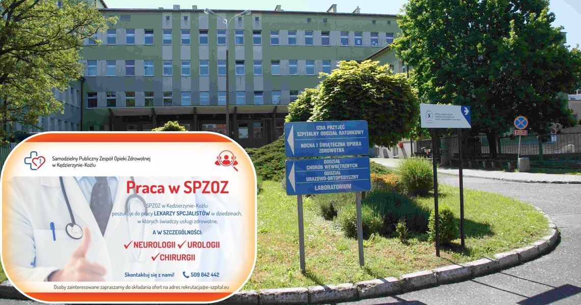 SP ZOZ w Kędzierzynie-Koźlu poszukuje do pracy lekarzy specjalistów