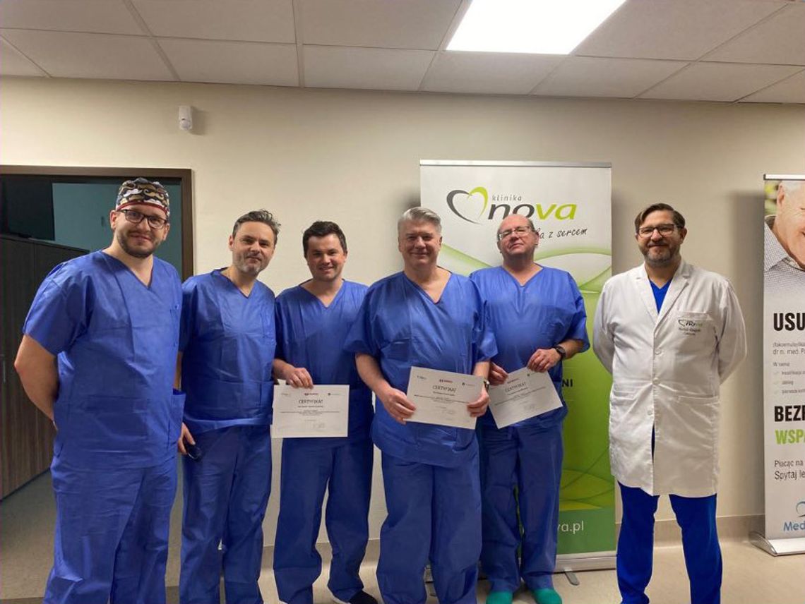 Specjaliści urolodzy z Elbląga oraz Warszawy na warsztatach w Klinice NOVA