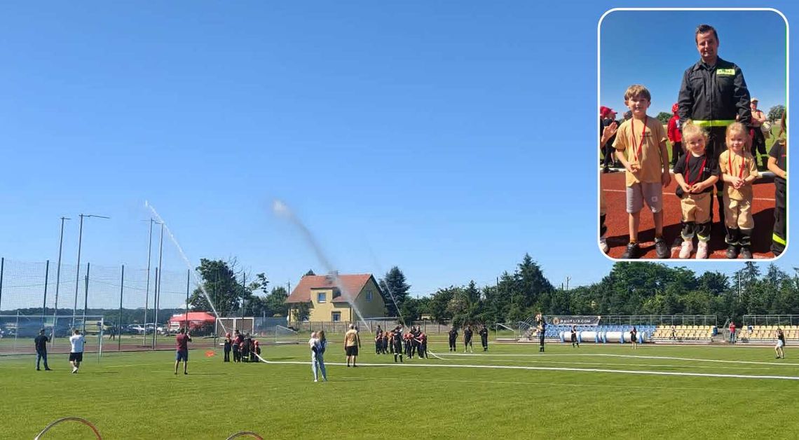 Sportowo‑pożarnicze emocje w Reńskiej Wsi. Konkurowały drużyny z dwóch gmin. ZDJĘCIA